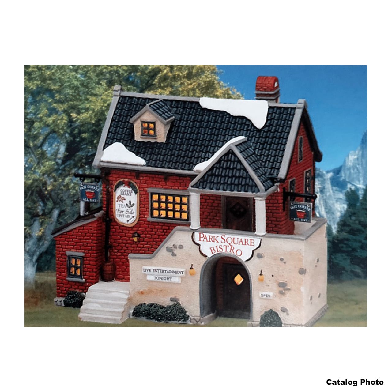 lemax-park-square-bistro-weihnachtsdorf-geb-ude image 1