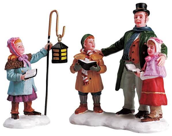 lemax-carolers-quartet-miniaturfiguren-2er-set image 1