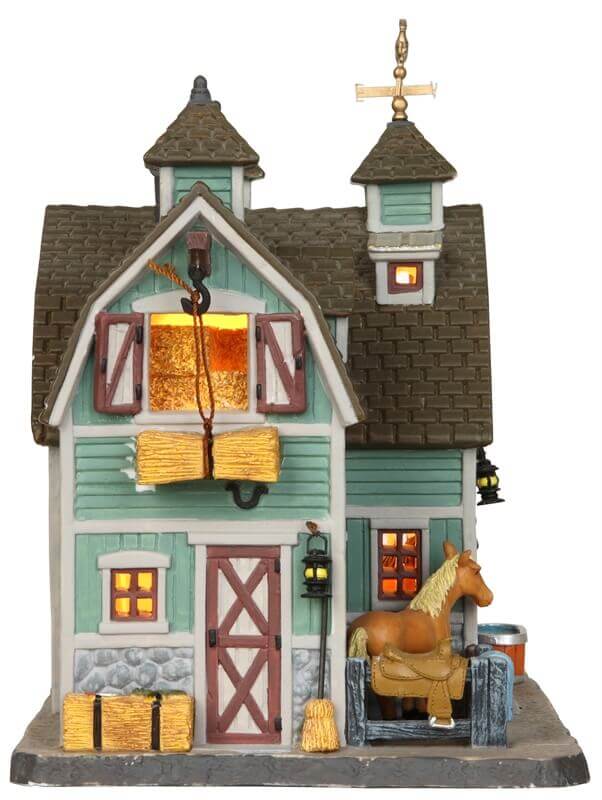 lemax-meadowbrook-stable-weihnachtsdorf-stall-geb-ude image 2