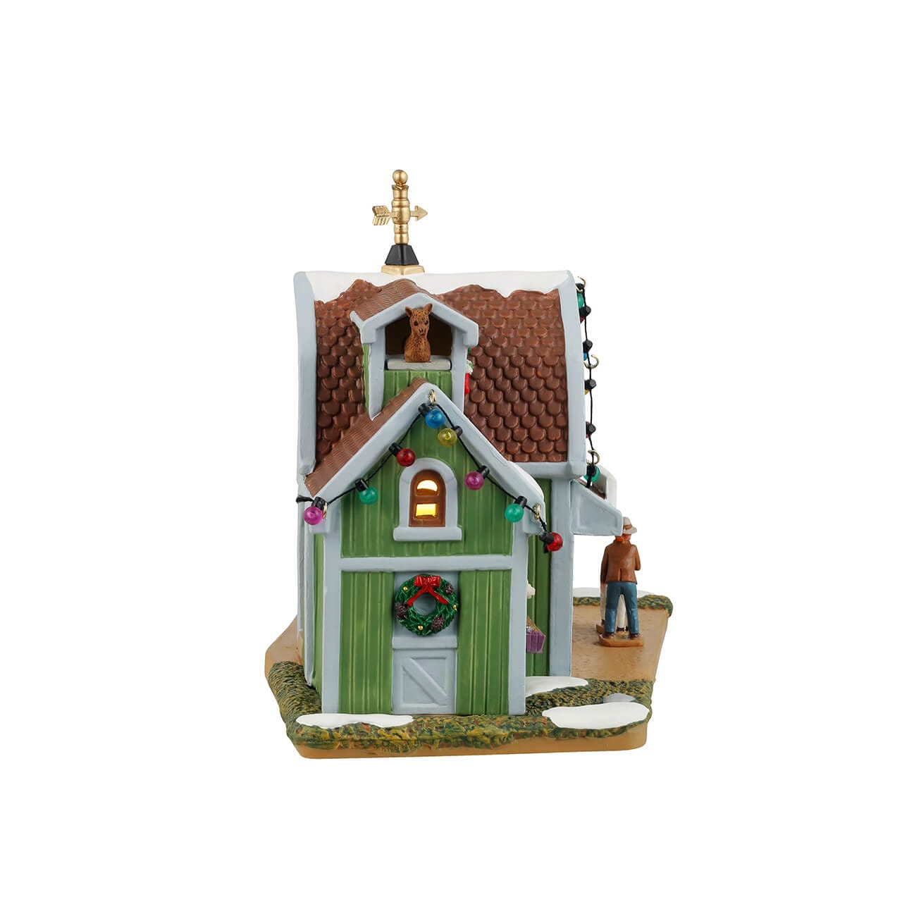 lemax-woolly-wonderland-alpaca-ranch-miniatur-geb-ude image 2
