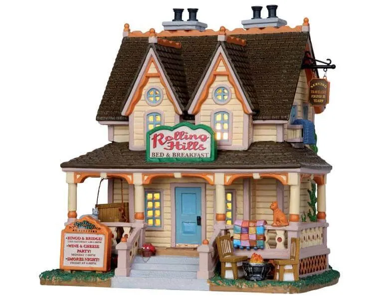 lemax-rolling-hills-bed-breakfast-weihnachtshaus image 1