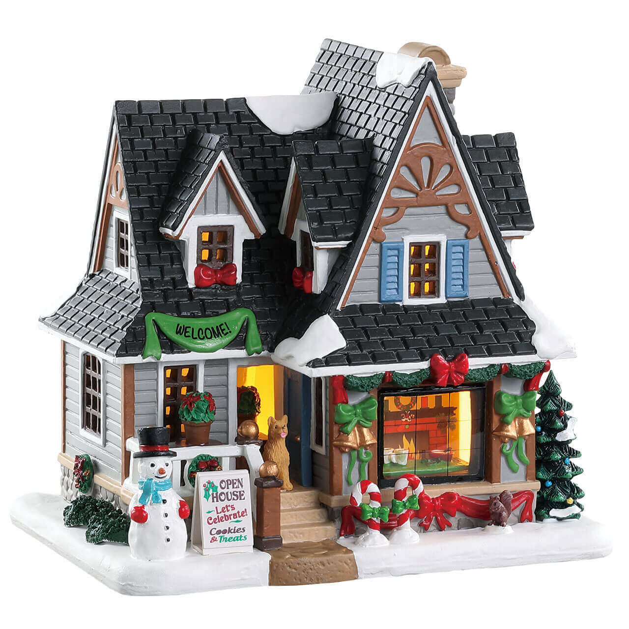 lemax-holiday-open-house-weihnachtsdorf-haus image 1