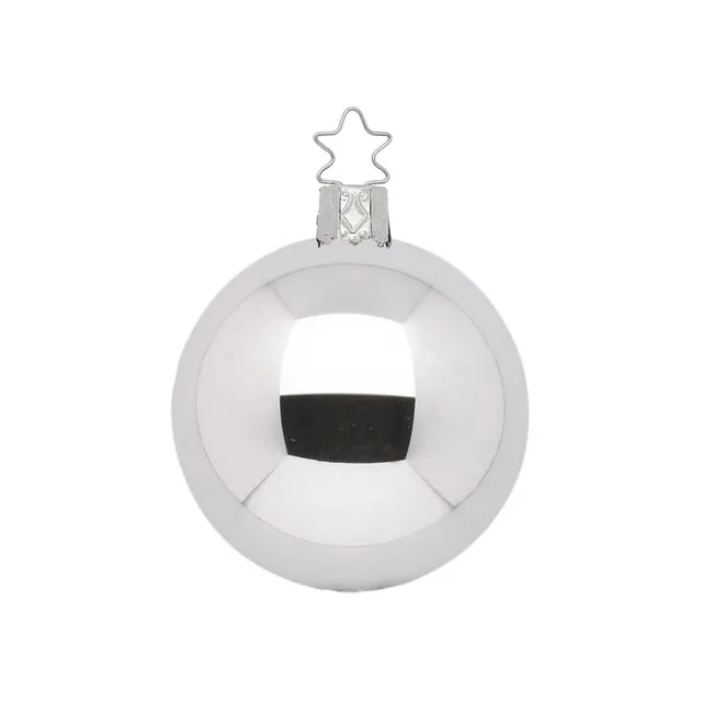 inge-glas-kugel-silber-glanz-christbaumkugel-12-cm image 1