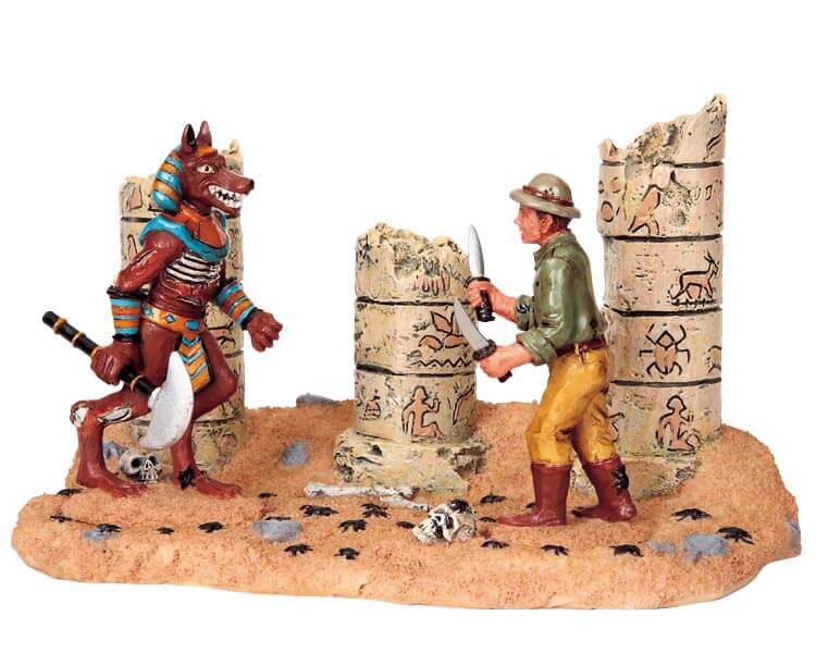 lemax-battle-anubis-spooky-town-figur image 1