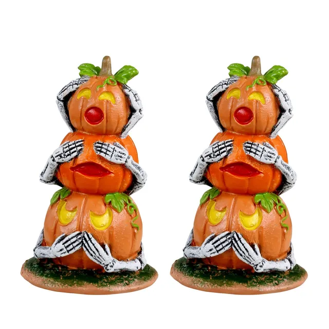lemax-pumpkin-snowmen-halloween-k-rbisfiguren-duo image 1