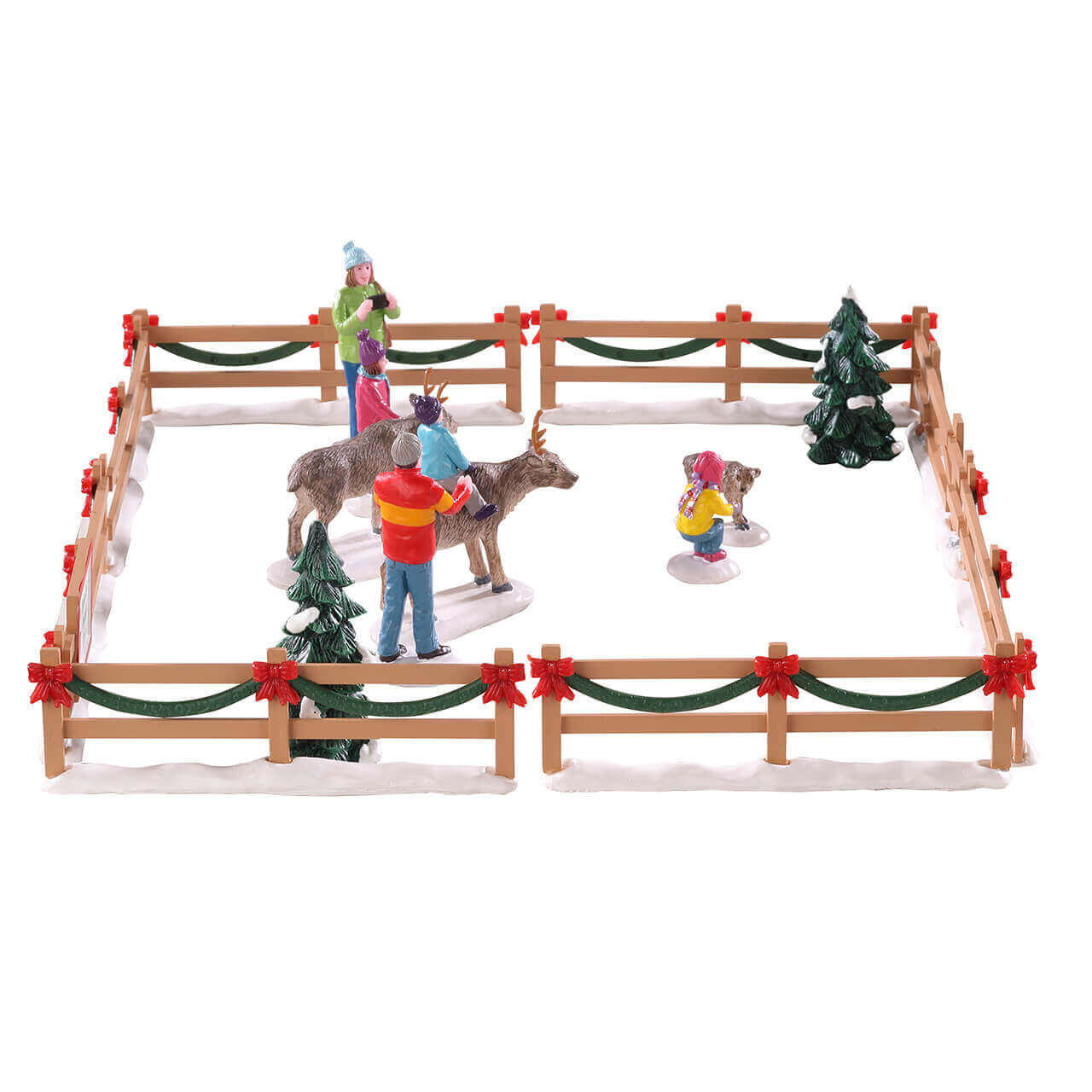 lemax-reindeer-petting-zoo-vail-village-szene image 2