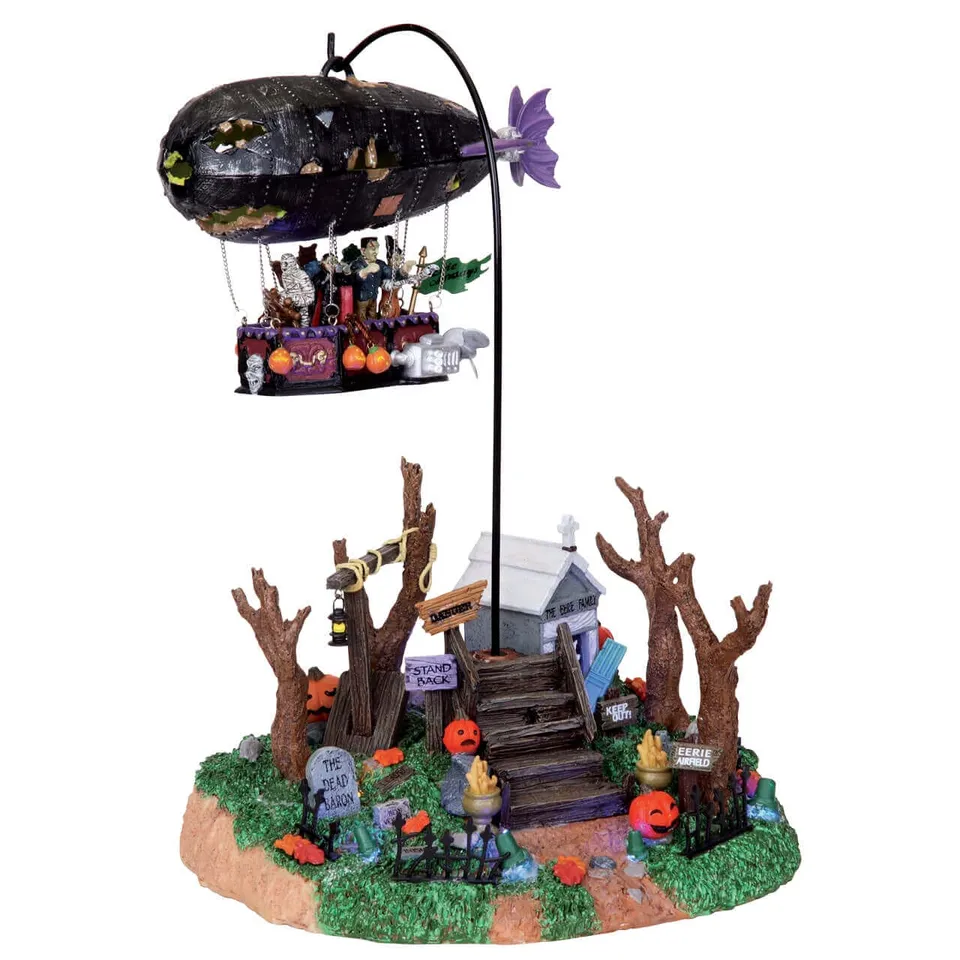 lemax-dreaded-zeppelin-spooky-town-animation image 1