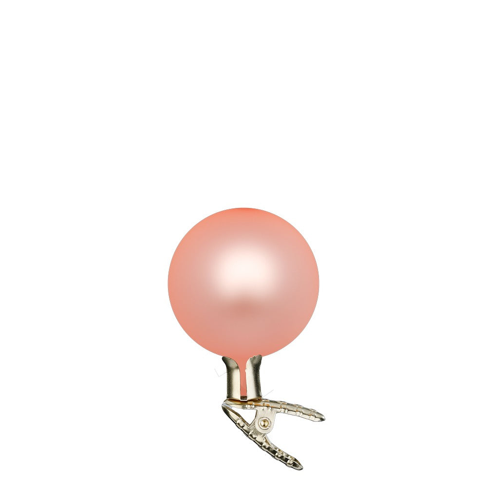 inge-glas-manufaktur-kugeln-auf-clip-apricot-matt-6-cm-christbaumkugeln-mit-clip image 1