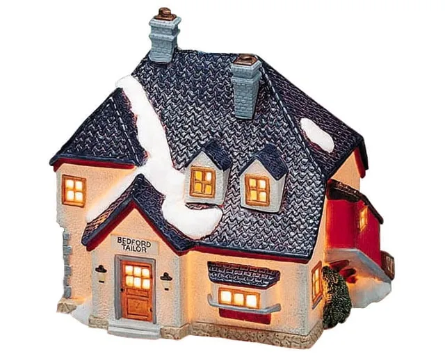 lemax-bedford-tailor-miniatur-haus-weihnachtsdorf-geb-ude image 1