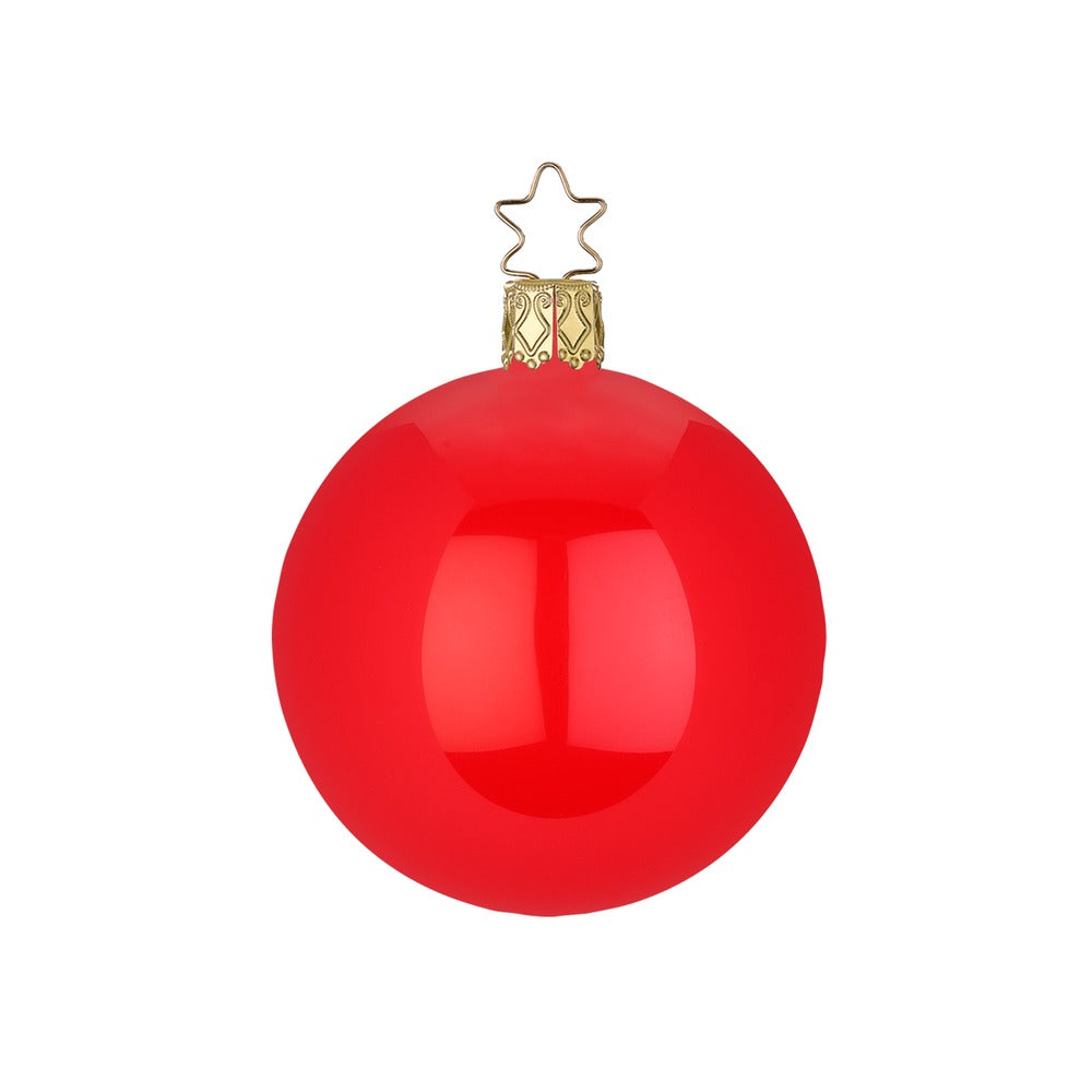 inge-glas-kugel-grenadine-emaille-christbaumkugel-12-cm-rot image 1