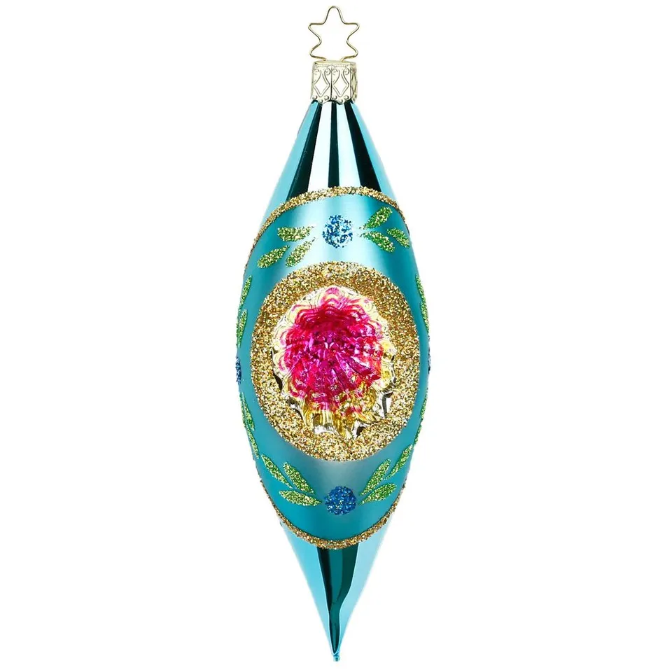 inge-glas-funkelnder-reflex-christbaumkugel-t-rkis-15-cm image 1