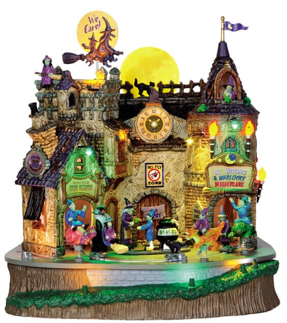 lemax-lil-witches-warlocks-nightcare-spooky-town-geb-ude image 1