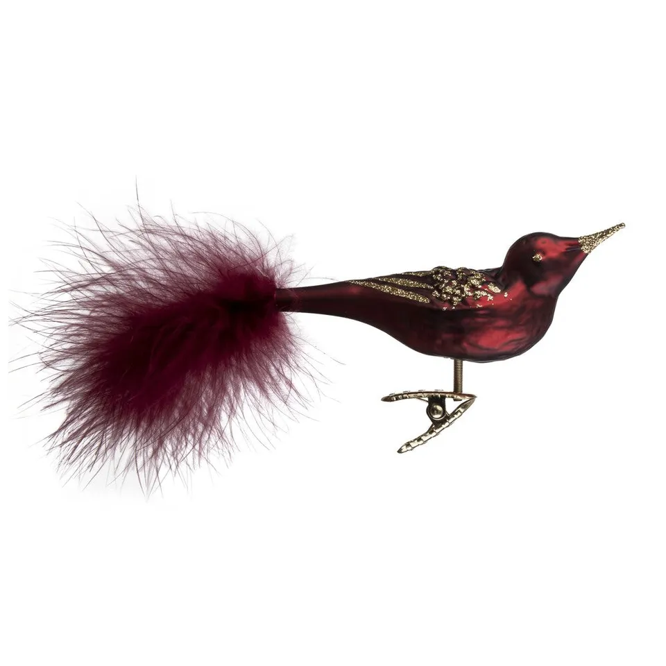 inge-glas-vogel-glas-christbaumkugel-bordeaux-matt-11-cm image 1