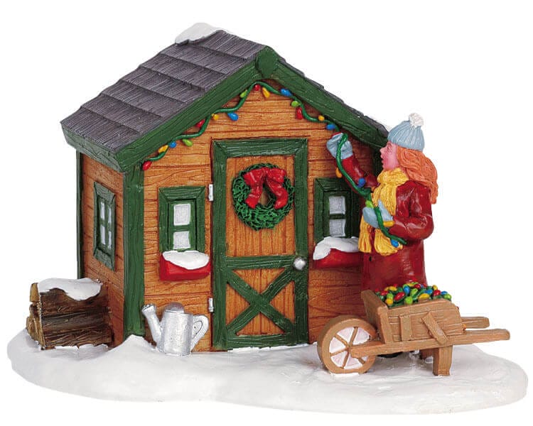 lemax-garden-shed-gartenhaus-miniatur image 2