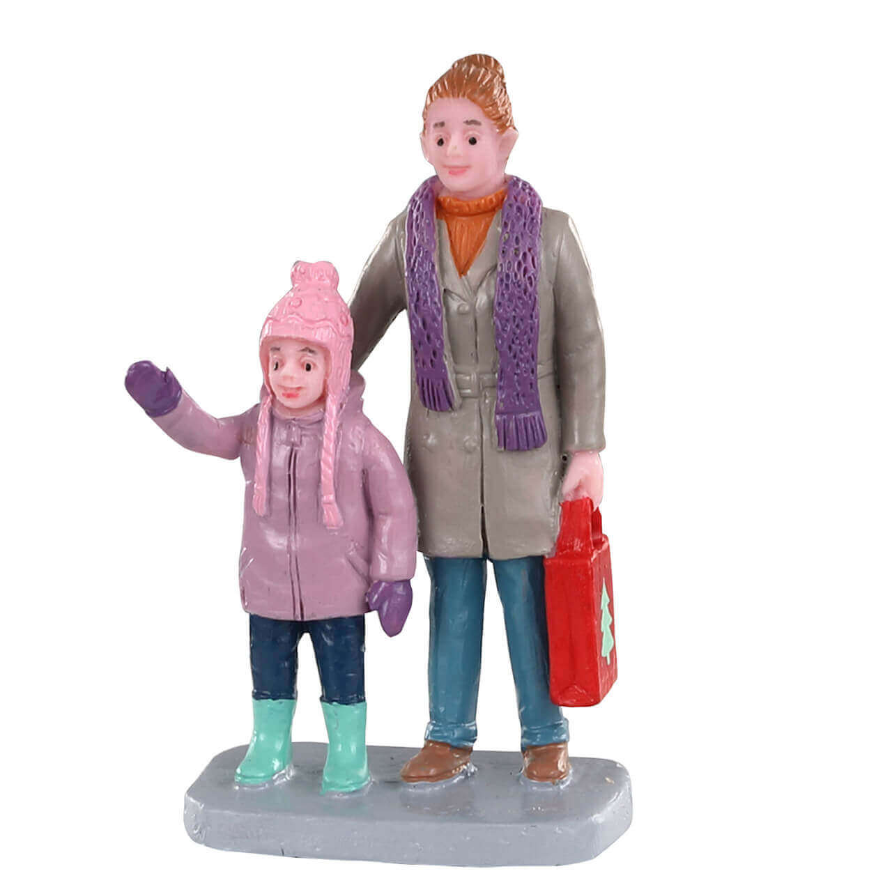 lemax-christmas-market-shoppers-miniaturfiguren-2er-set image 2
