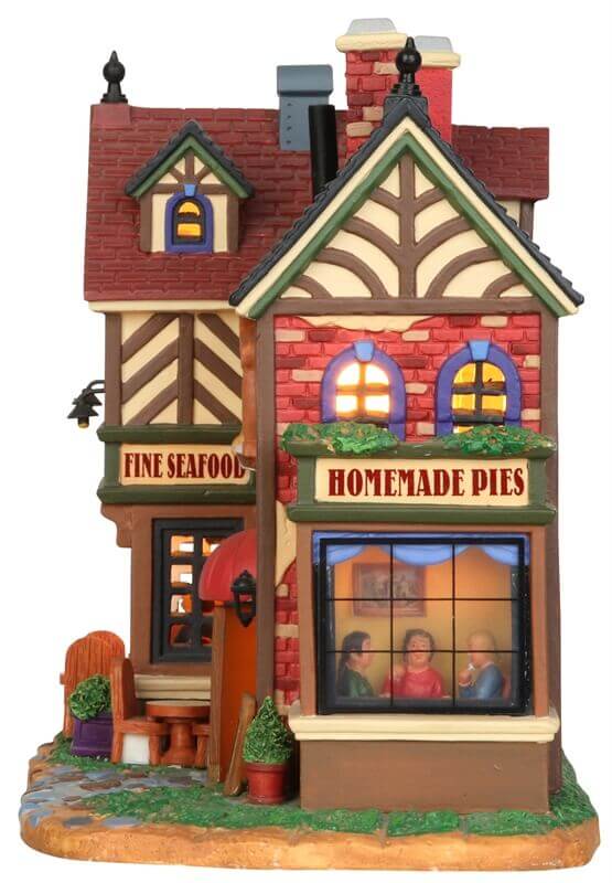 lemax-churchill-s-bakery-bistro-beleuchtetes-miniaturhaus image 3