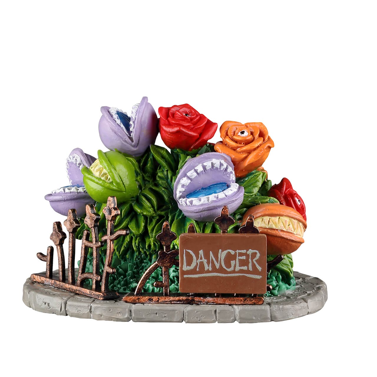lemax-fearsome-flowers-grusel-blumen-mit-z-hnen image 1