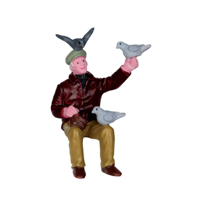 lemax-birds-friends-sitzfigur image 1