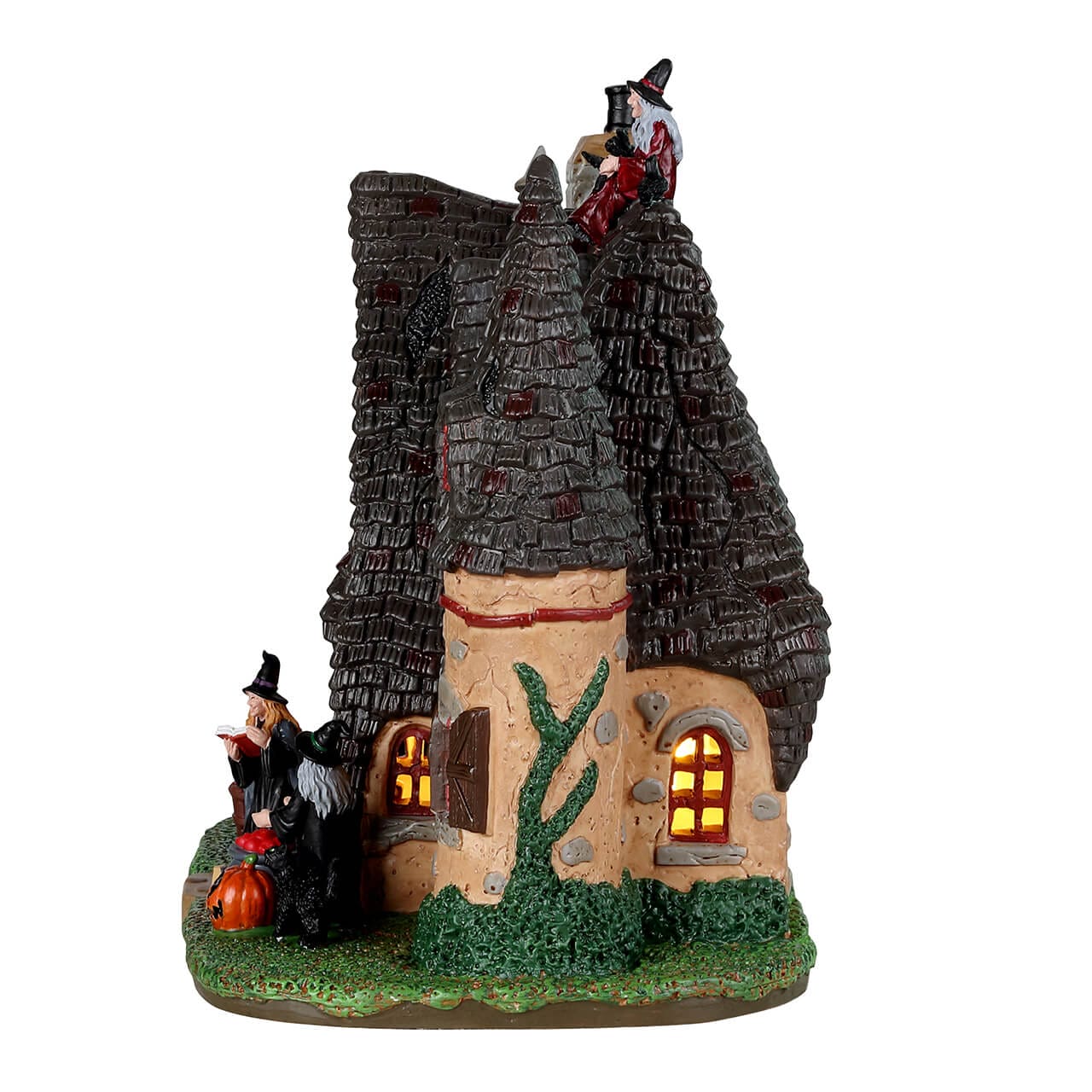 lemax-the-witch-s-cottage-spooky-town-haus image 3