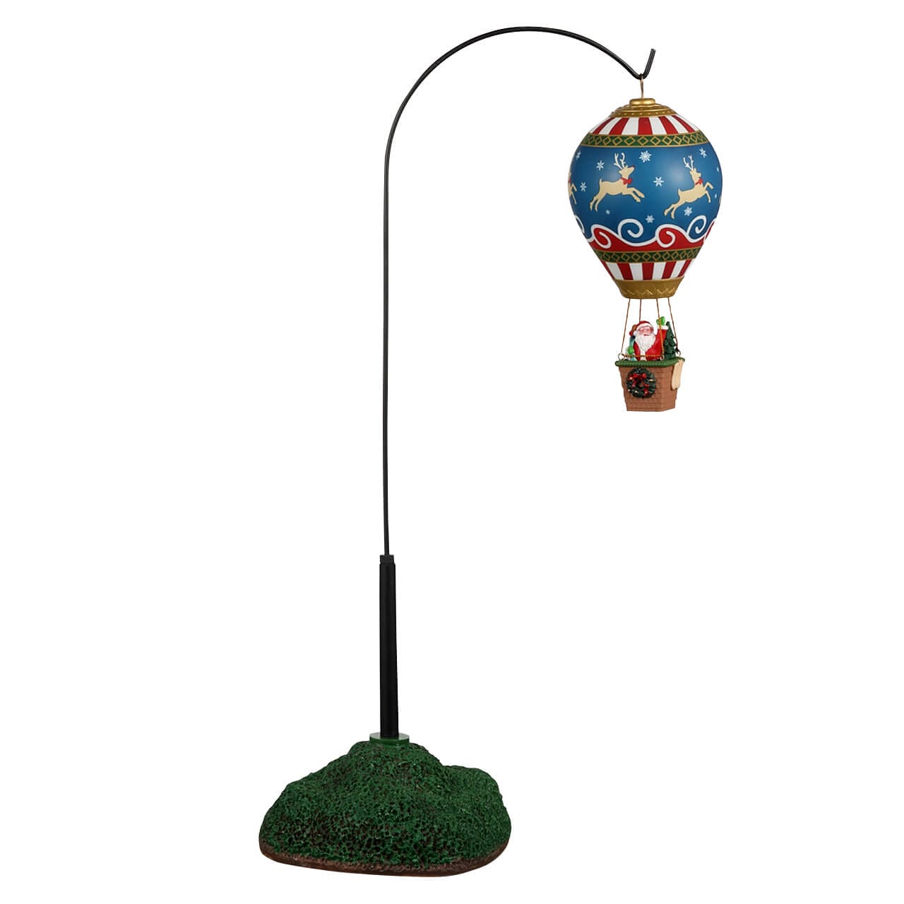 lemax-reindeer-hot-air-balloon-santa-s-wonderland-miniatur-hei-luftballon-batter image 1