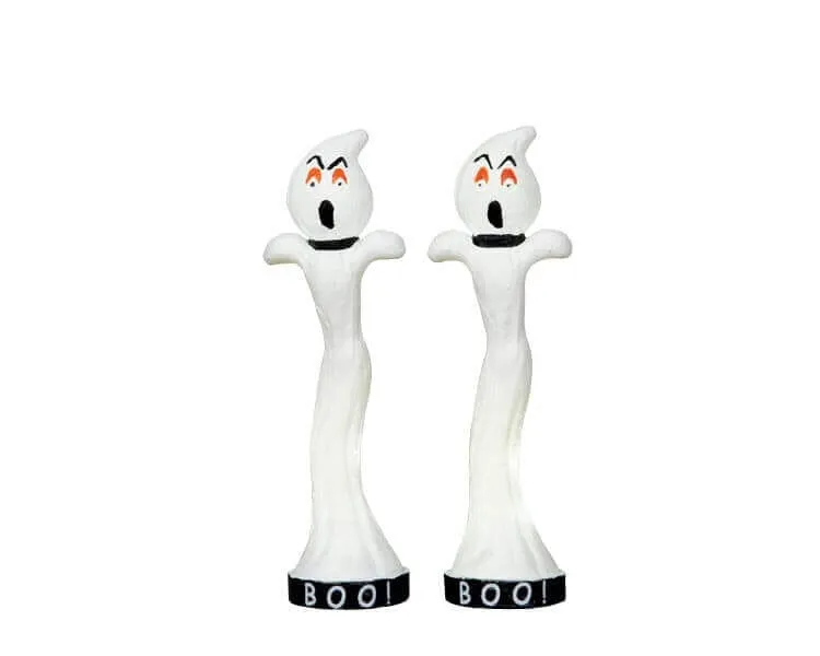 lemax-ghost-lamp-post-spooky-town-laterne image 1