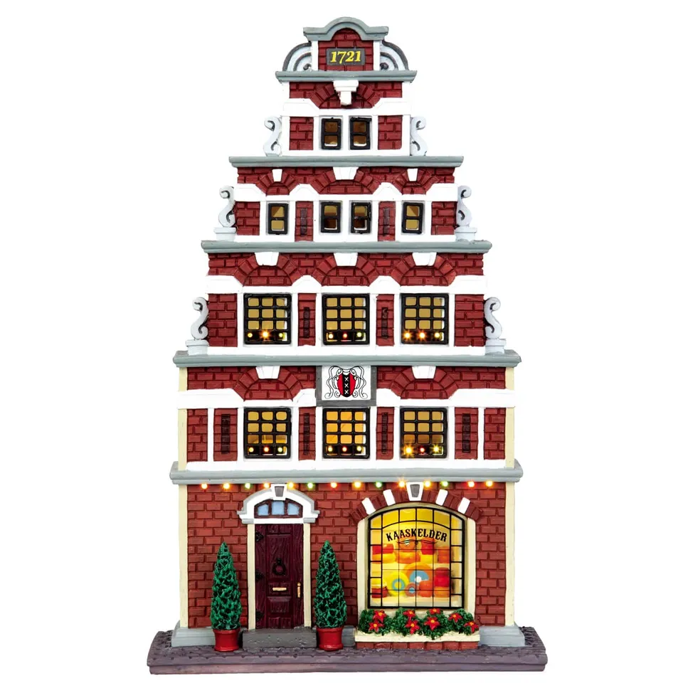 lemax-cheese-seller-beleuchtete-miniatur image 1