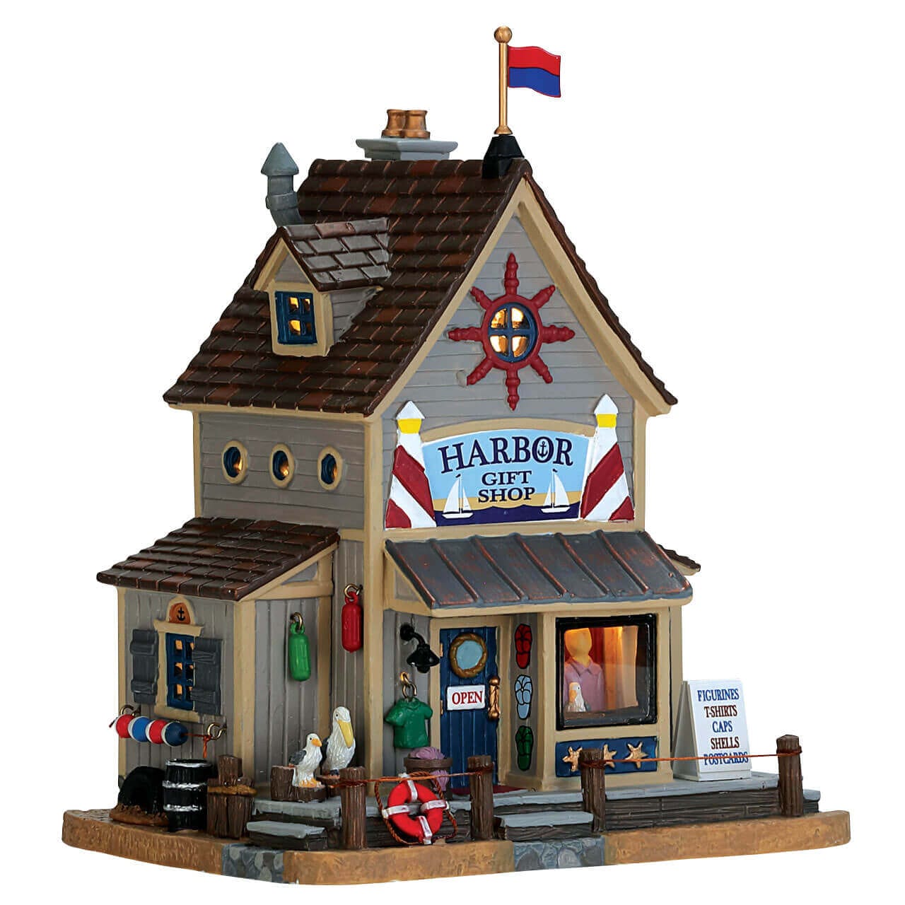 lemax-harbor-gift-shop-miniatur-laden-hafen image 1