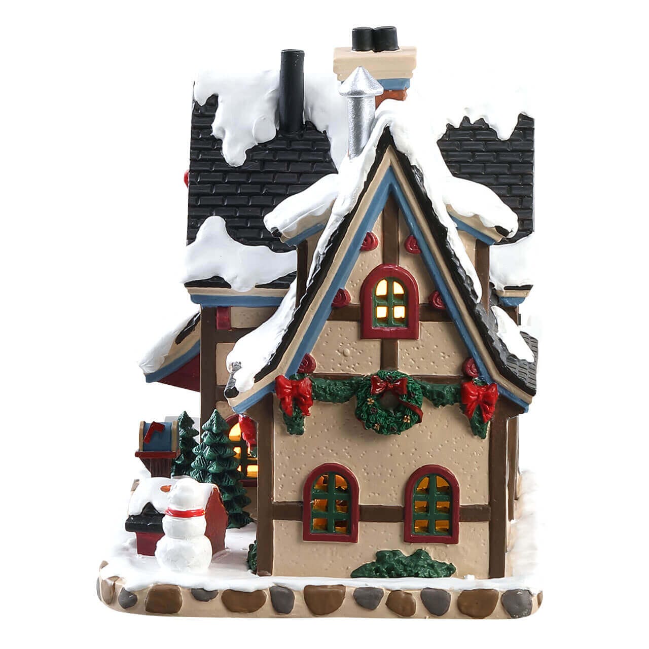 lemax-cozy-christmas-eve-miniaturhaus-weihnachtsdorf image 2