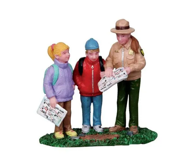 lemax-help-from-the-park-ranger-miniatur-figurenszene image 1