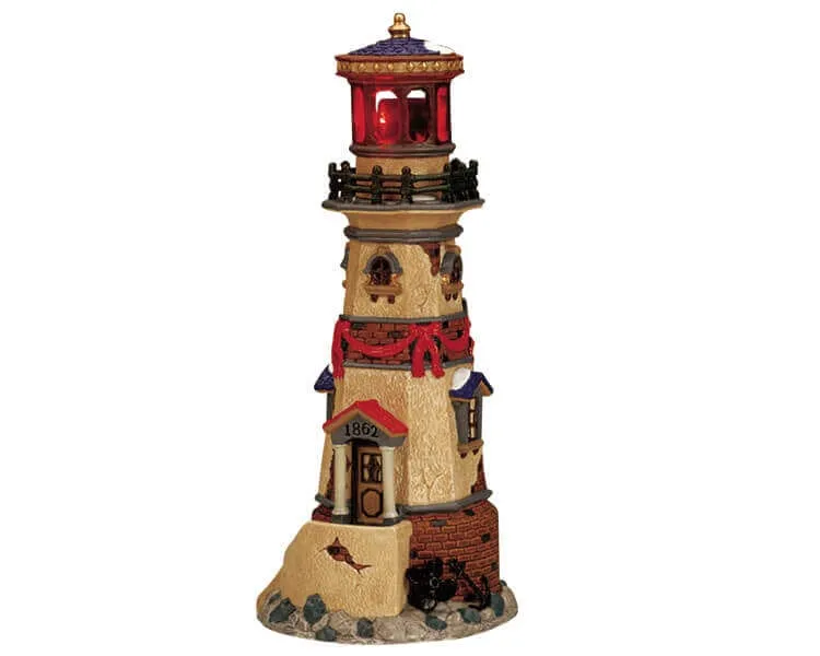 lemax-coral-isthmus-lighthouse-miniatur-leuchtturm image 1