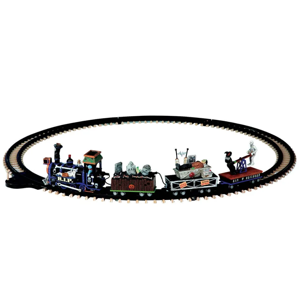 lemax-r-i-p-railroad-spooky-town-modelleisenbahn-set-mit-sound image 1