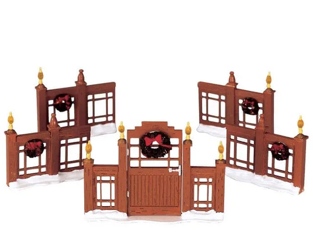 lemax-craftsman-fence-miniaturzaun-zubeh-r image 1