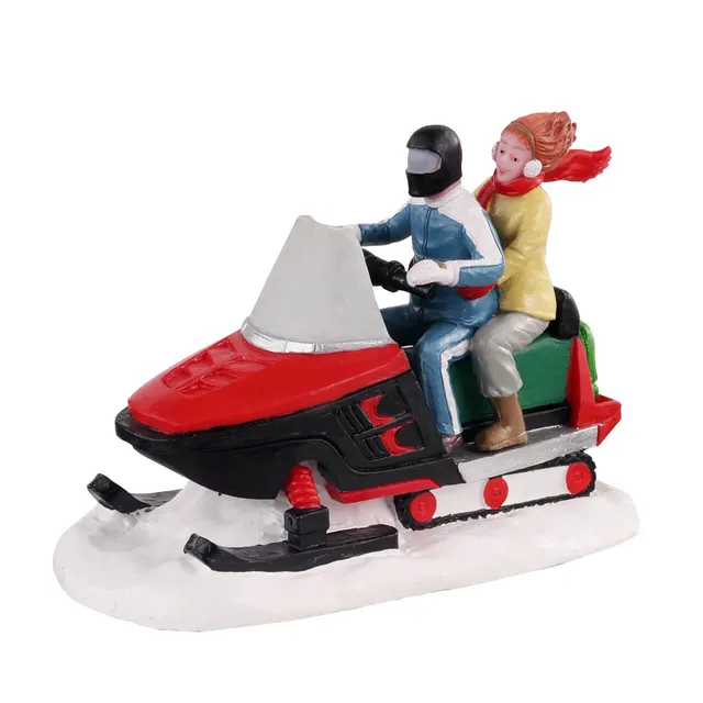 lemax-off-trail-adventurers-vail-village-schneemobil-figur image 1
