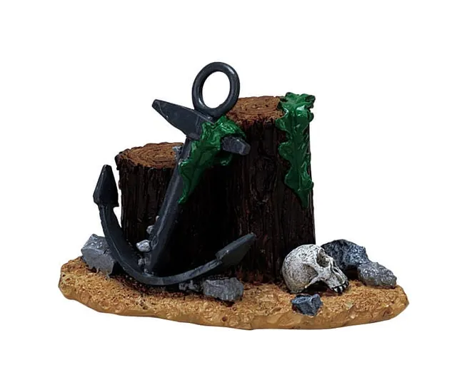 lemax-old-anchor-spooky-town-deko-anker image 1