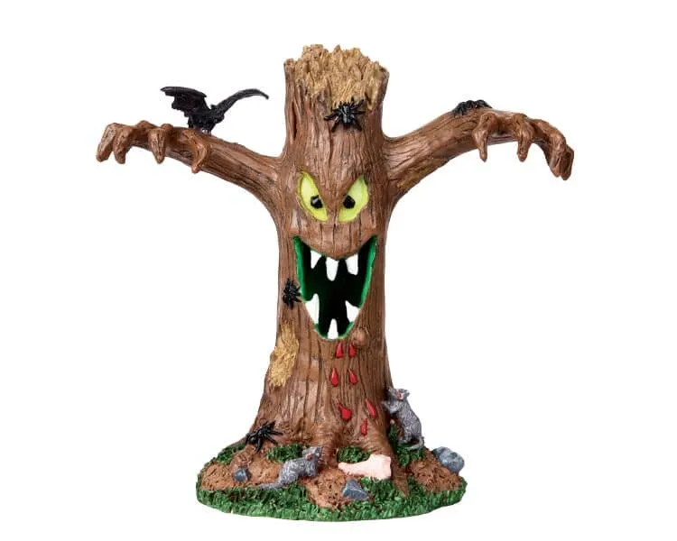 lemax-creepy-tree-spooky-town-dekobaum image 1