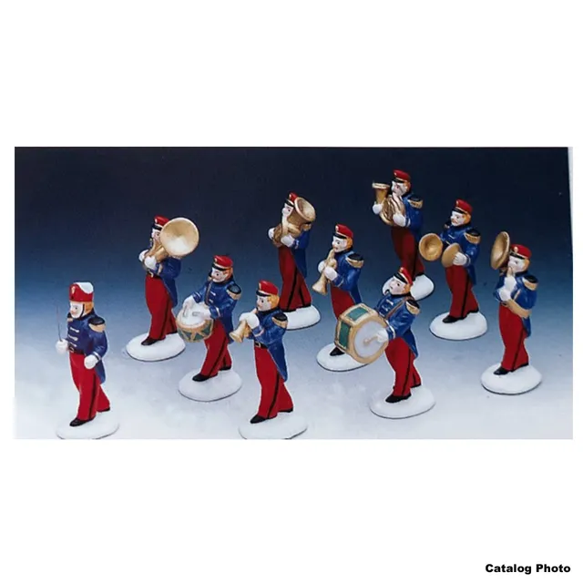 lemax-marching-band-weihnachtsdorf-figuren-kapelle image 1