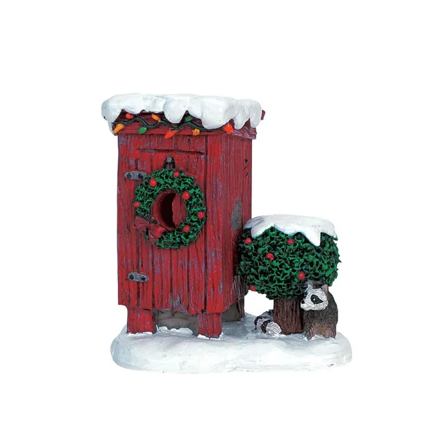 lemax-christmas-outhouse-miniatur-plymouth-corners image 1