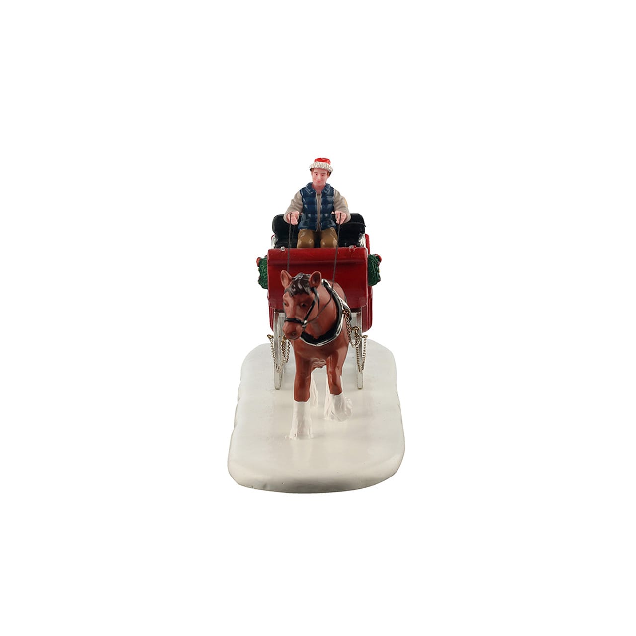 lemax-holiday-sleigh-ride-schlitten-figur-paar image 2