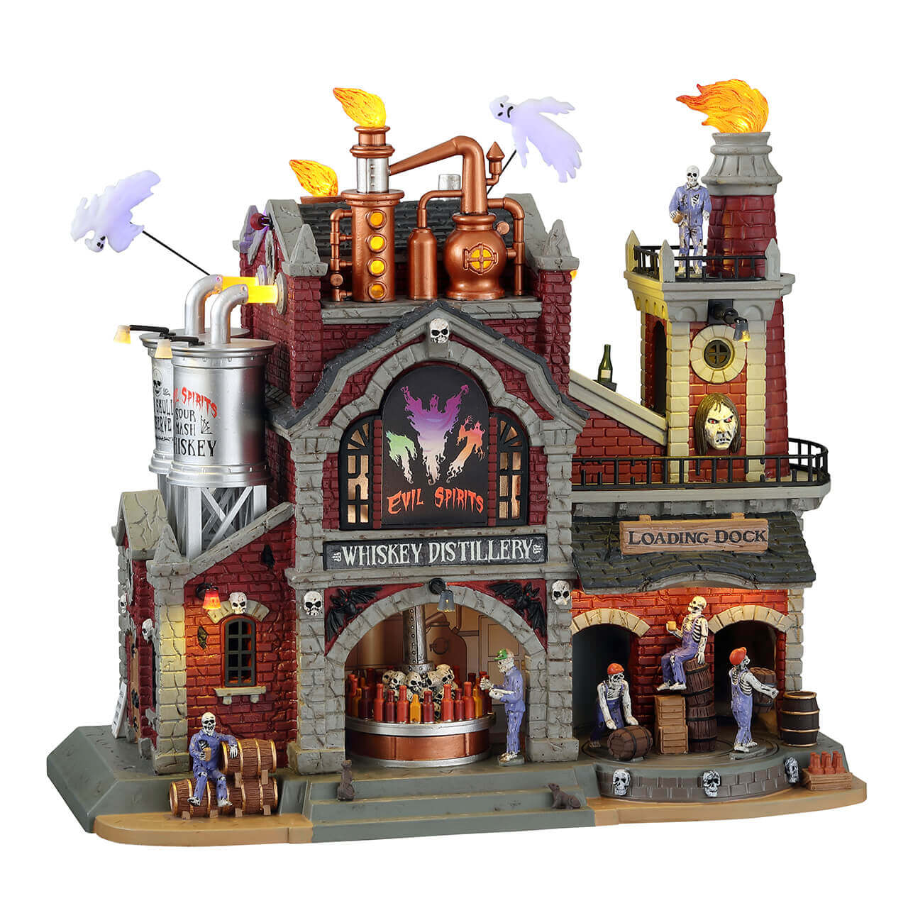 lemax-evil-spirits-whiskey-distillery-spooky-town-sammlerhaus image 1