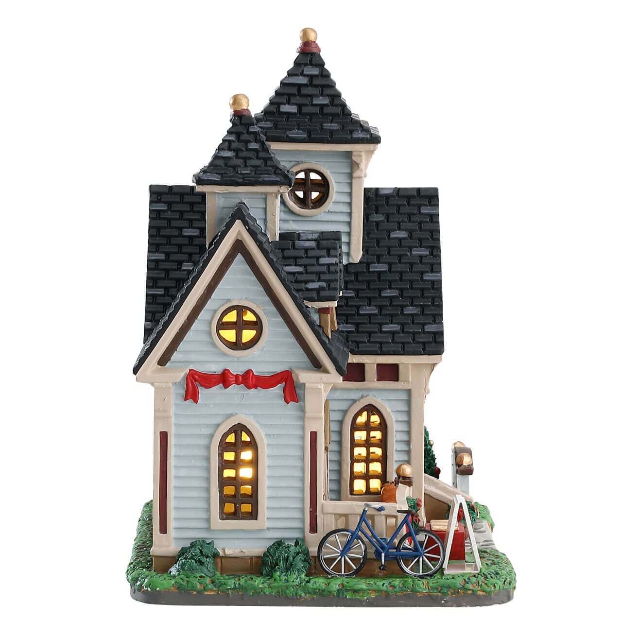 lemax-elm-valley-church-beleuchtete-dorfkirche image 3