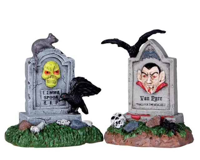 lemax-tombstone-pair-spooky-town-grabstein-set-2-teilig image 1