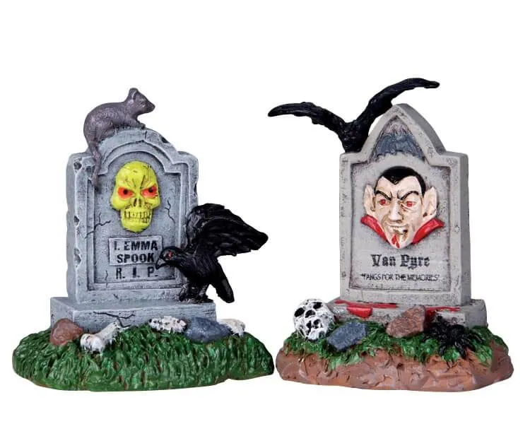 lemax-tombstone-pair-spooky-town-grabstein-set-2-teilig image 1