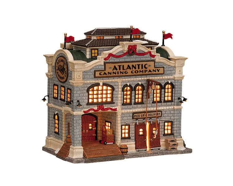 lemax-atlantic-canning-co-miniatur-gesch-ftshaus-weihnachtsdorf image 1
