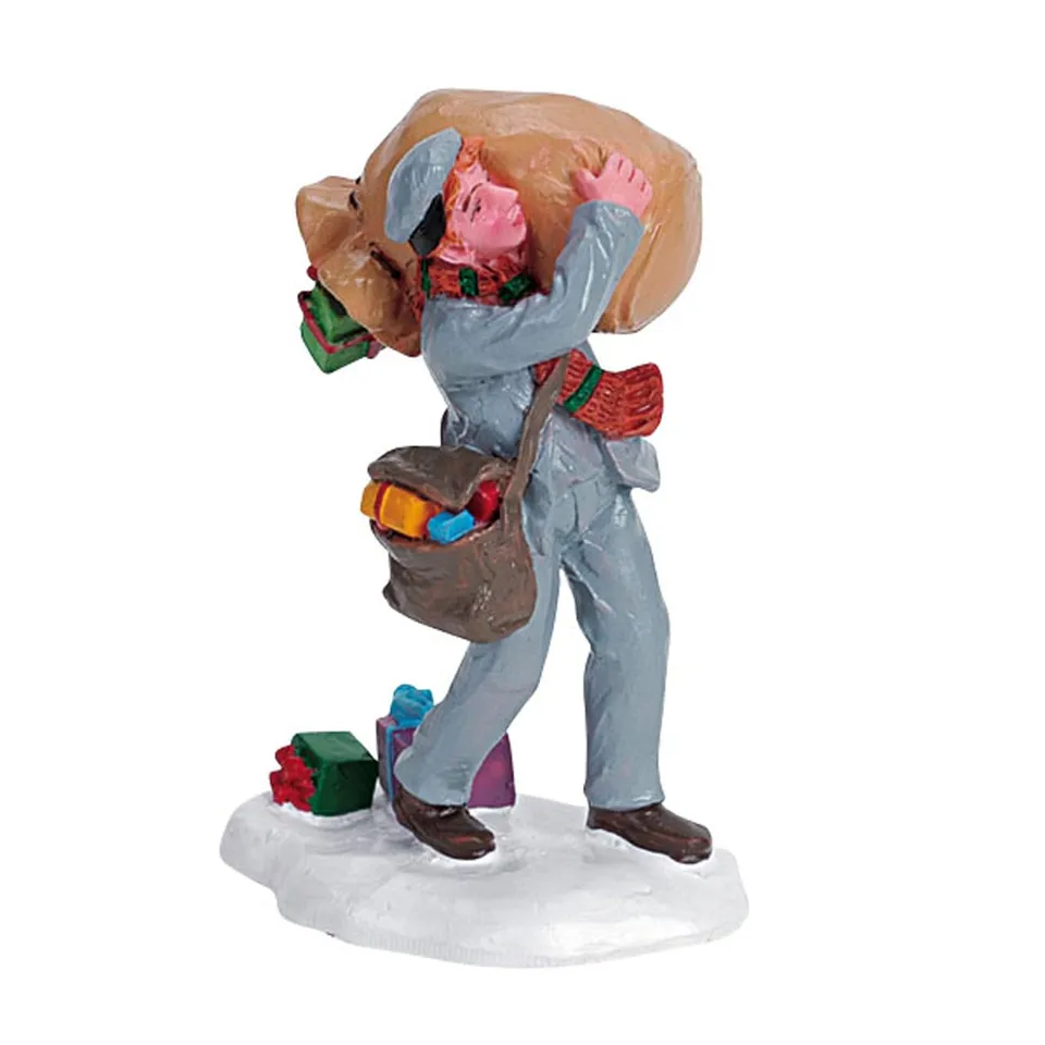 lemax-mailman-weihnachtsdorf-miniaturfigur image 1