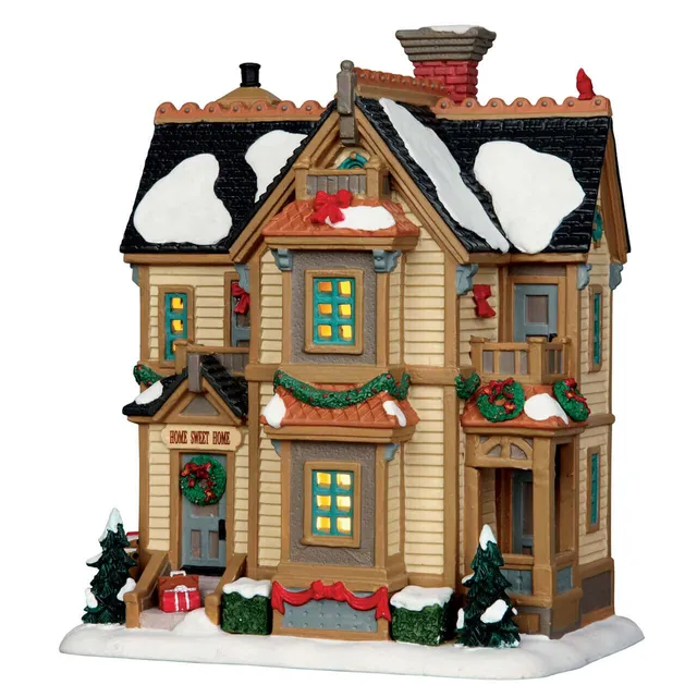 lemax-home-for-christmas-residence-beleuchtetes-weihnachtshaus image 1