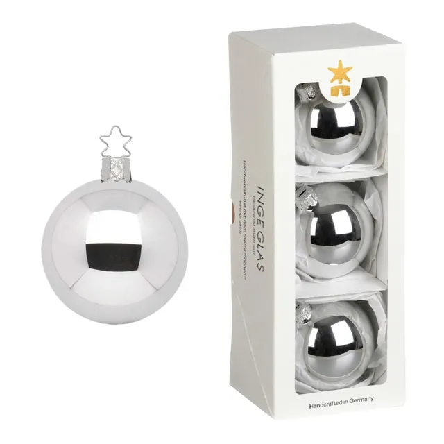 inge-glas-manufaktur-christbaumkugeln-glas-silber-glanz-8-cm-6er-set-nein-einzel image 1