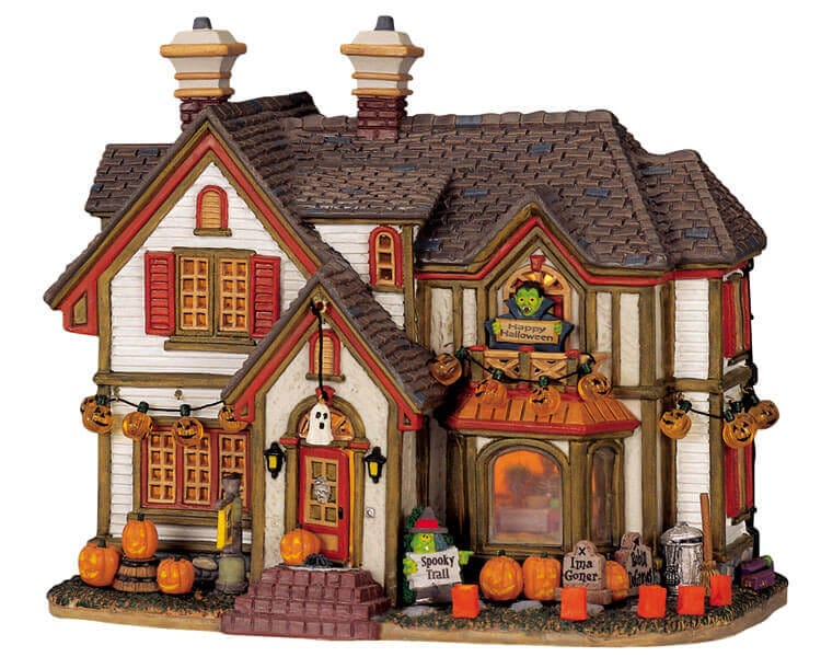 lemax-halloween-party-house-spooky-town-gruselhaus image 1