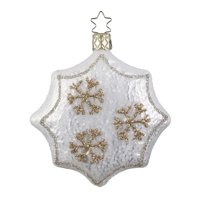 inge-glas-schneeflockentanz-christbaumkugel-9-cm-wei image 1