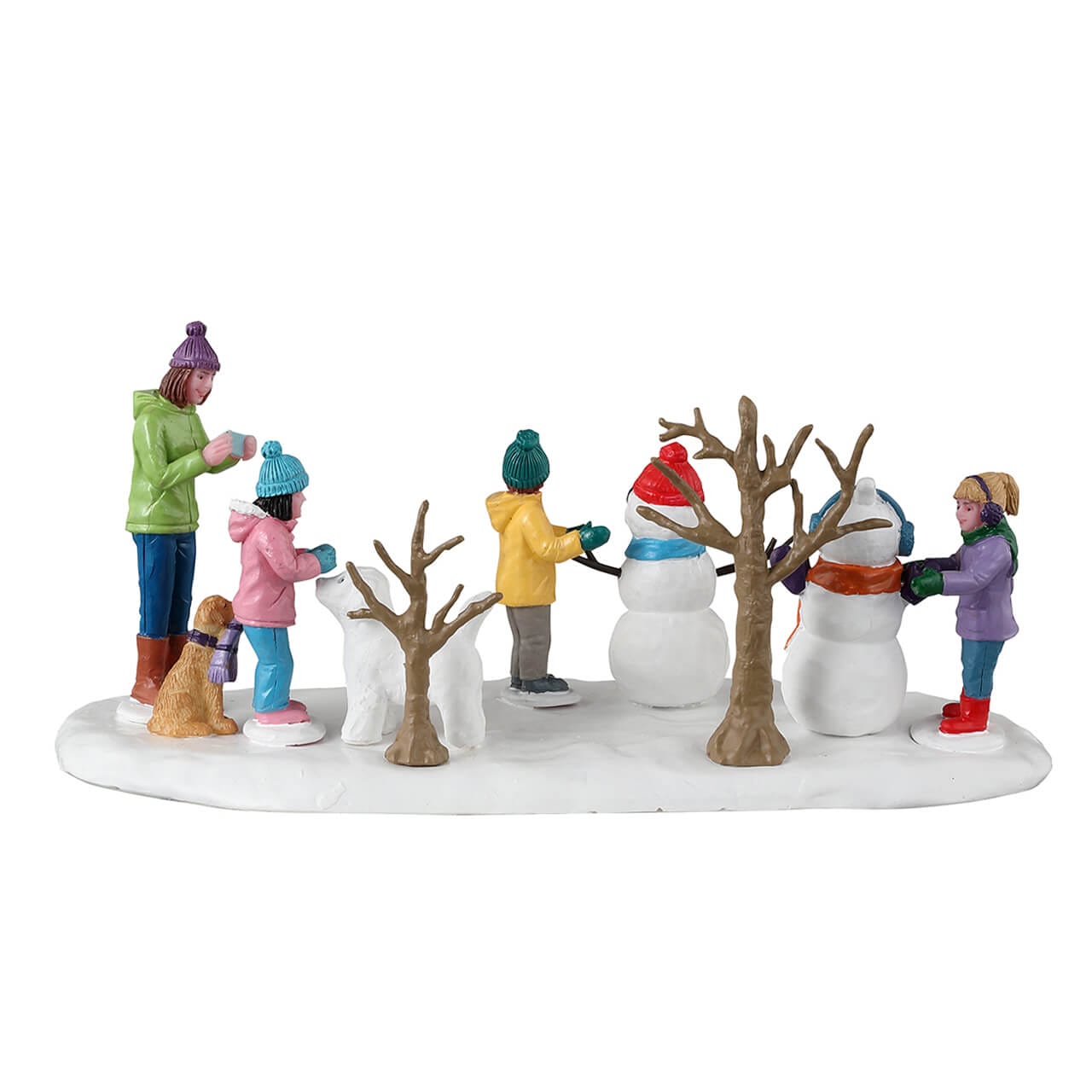 lemax-snowmen-friends-vail-village-miniaturfiguren-set image 4