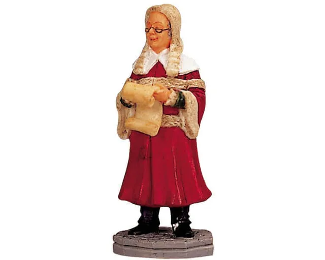 lemax-magistrate-miniaturfigur-weihnachtsdorf-sammlerfigur image 1